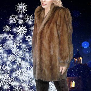 Pappas Genuine  Mink Fur Coat